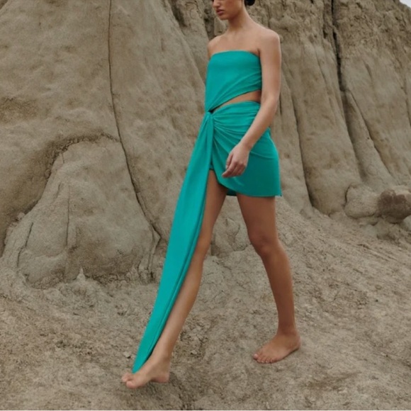 Baobab Collection Mar Mini Dress in Bluma - Picture 2 of 8